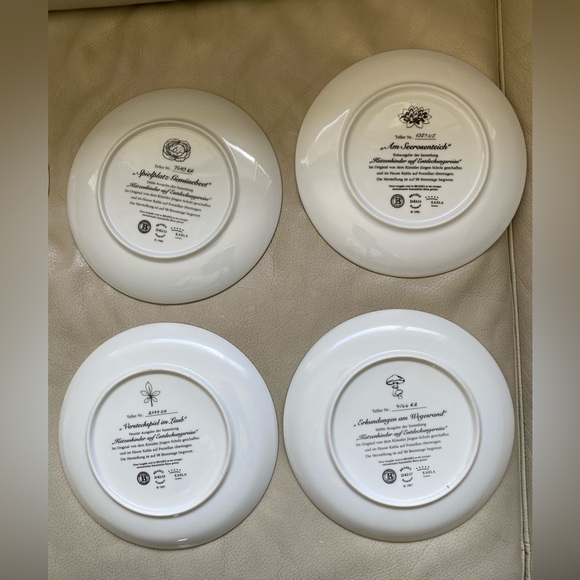 Khala Collectable German Kittens Plates Lot of 8 - Picture 11 of 11